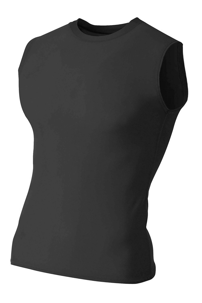 A4 N2306 Men's Compression Muscle Shirt Front Fullsize"