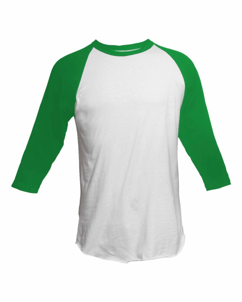 Tultex 0245TC Unisex Raglan Tee Front Fullsize"
