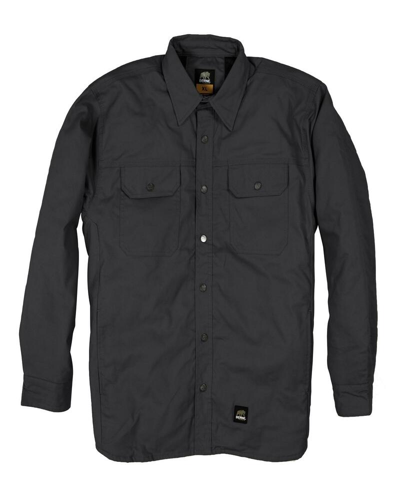 berne sh67t men's tall caster shirt jacket Front Fullsize