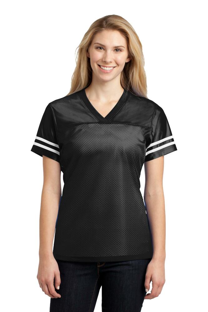 sport-tek lst307 ladies posicharge ® replica jersey Front Fullsize