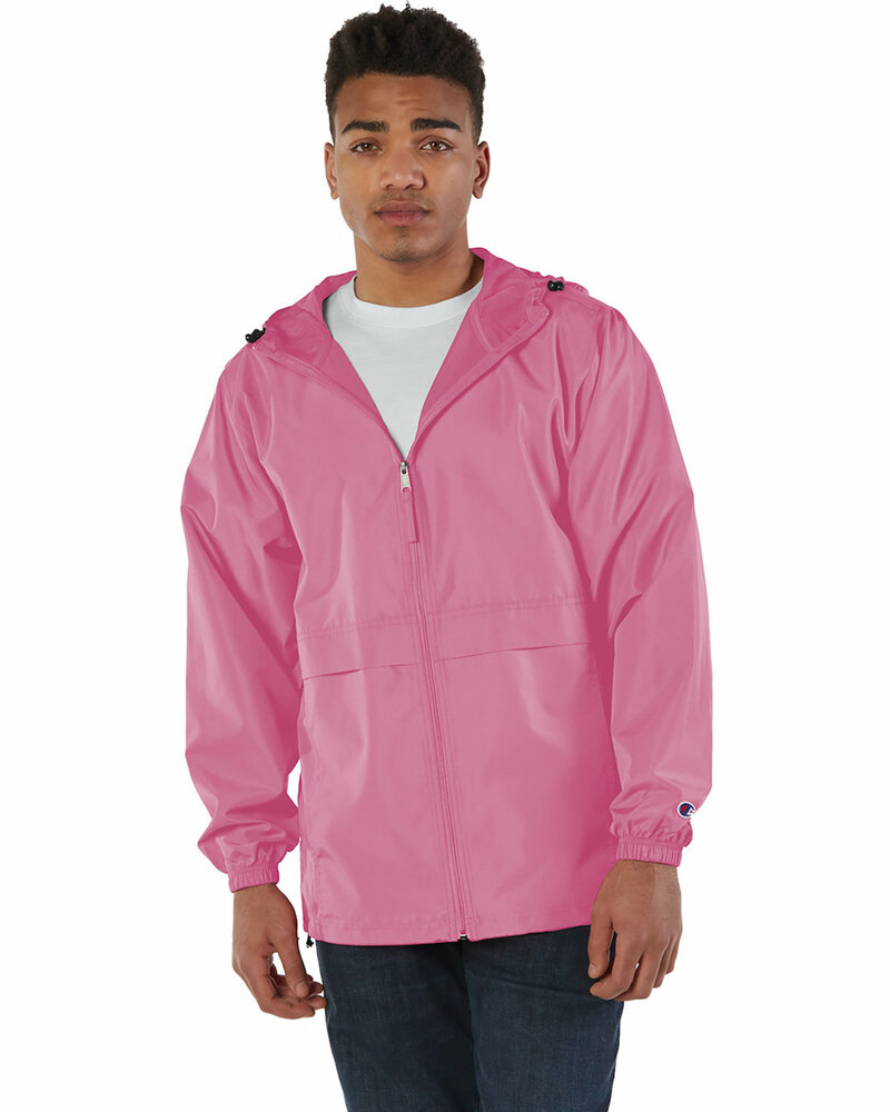 champion cco125 adult full-zip anorak jacket Front Fullsize