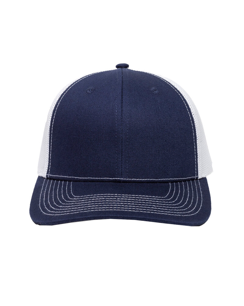 Outdoor Cap OC771 Structured Trucker With Solid Mesh Back Hat Front Fullsize"