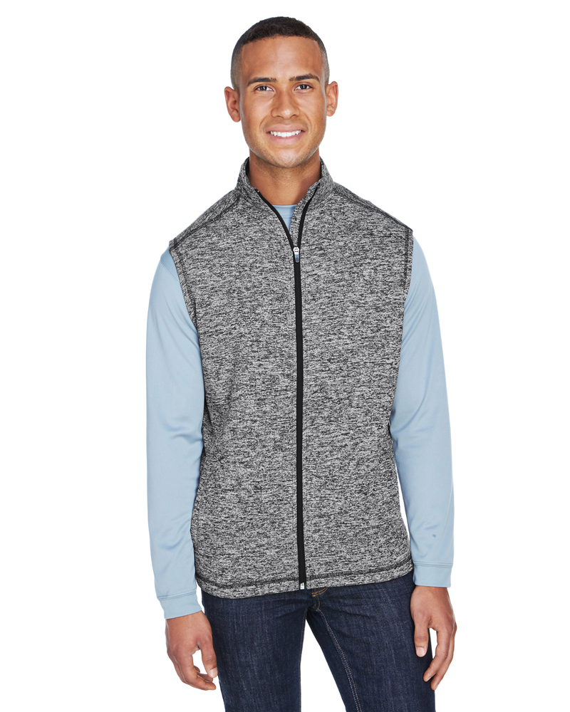 j america ja8631 adult cosmic fleece vest Front Fullsize