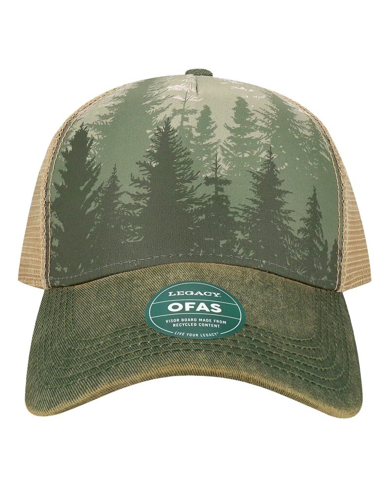 LEGACY OFAFP Old Favorite Five-Panel Trucker Cap Front Fullsize"