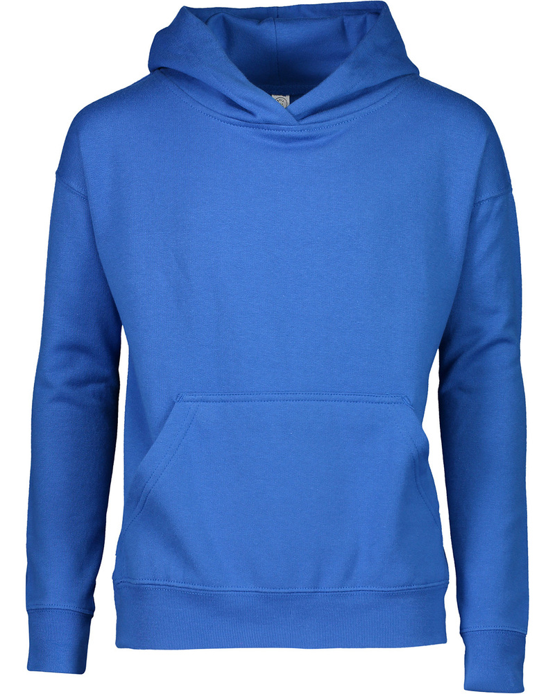 LAT 2296 Youth Pullover Fleece Hoodie Front Fullsize"