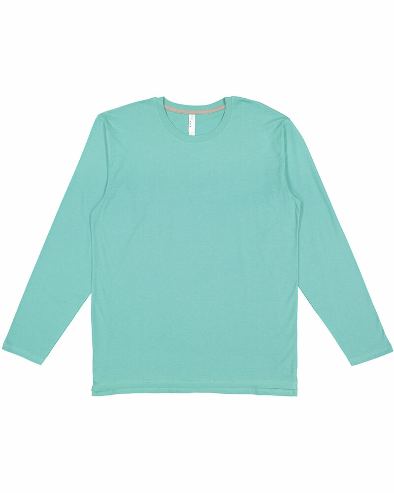 LAT 6918 Men's Fine Jersey Long-Sleeve Front Fullsize"