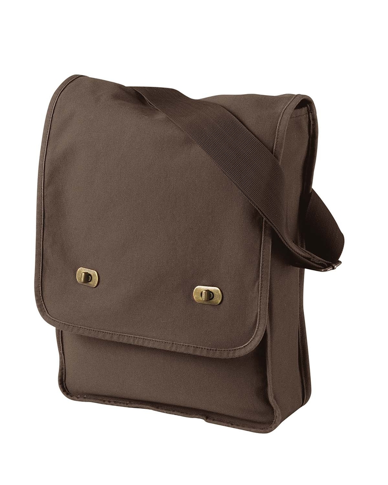authentic pigment 1902 pigment -dyed canvas field bag Front Fullsize