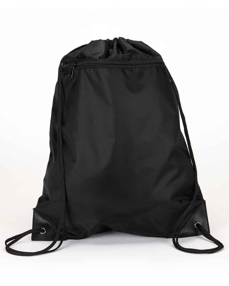 liberty bags 8888 zipper drawstring backpack Front Fullsize