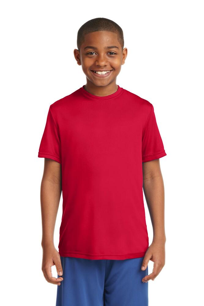 sport-tek yst350 youth posicharge ® competitor™ tee Front Fullsize