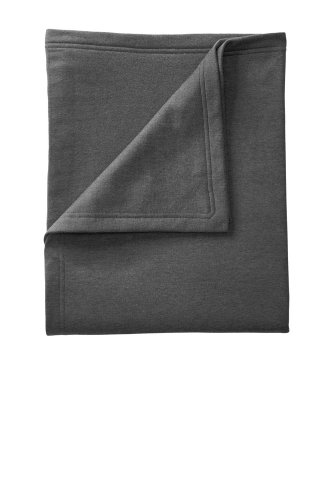 Port & Company BP78 Core Fleece Sweatshirt Blanket Front Fullsize"