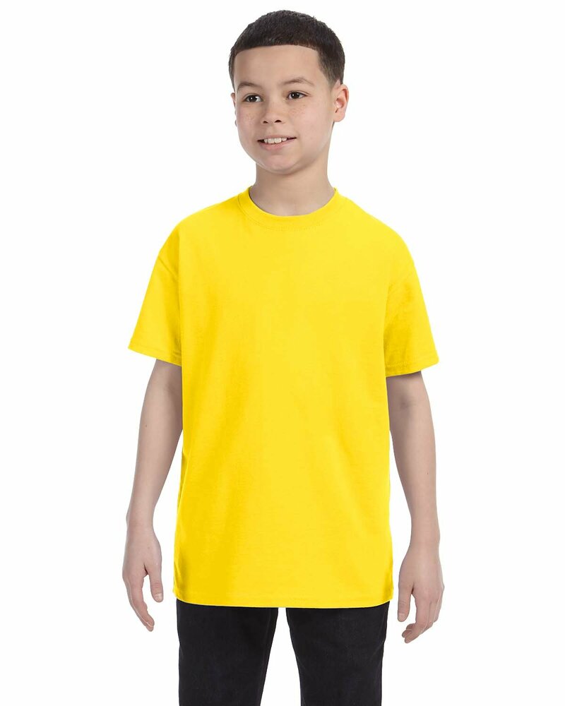 Gildan G500B Youth Heavy Cotton™ T-Shirt Front Fullsize"