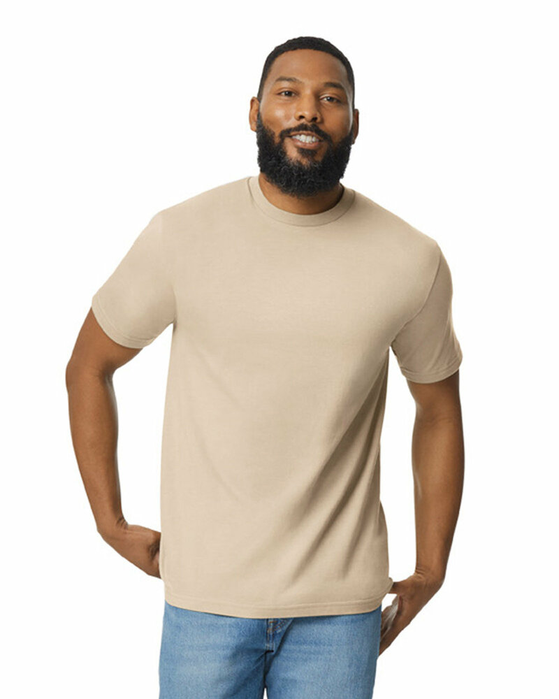 Gildan G650 Unisex Softstyle Midweight T-Shirt Front Fullsize"