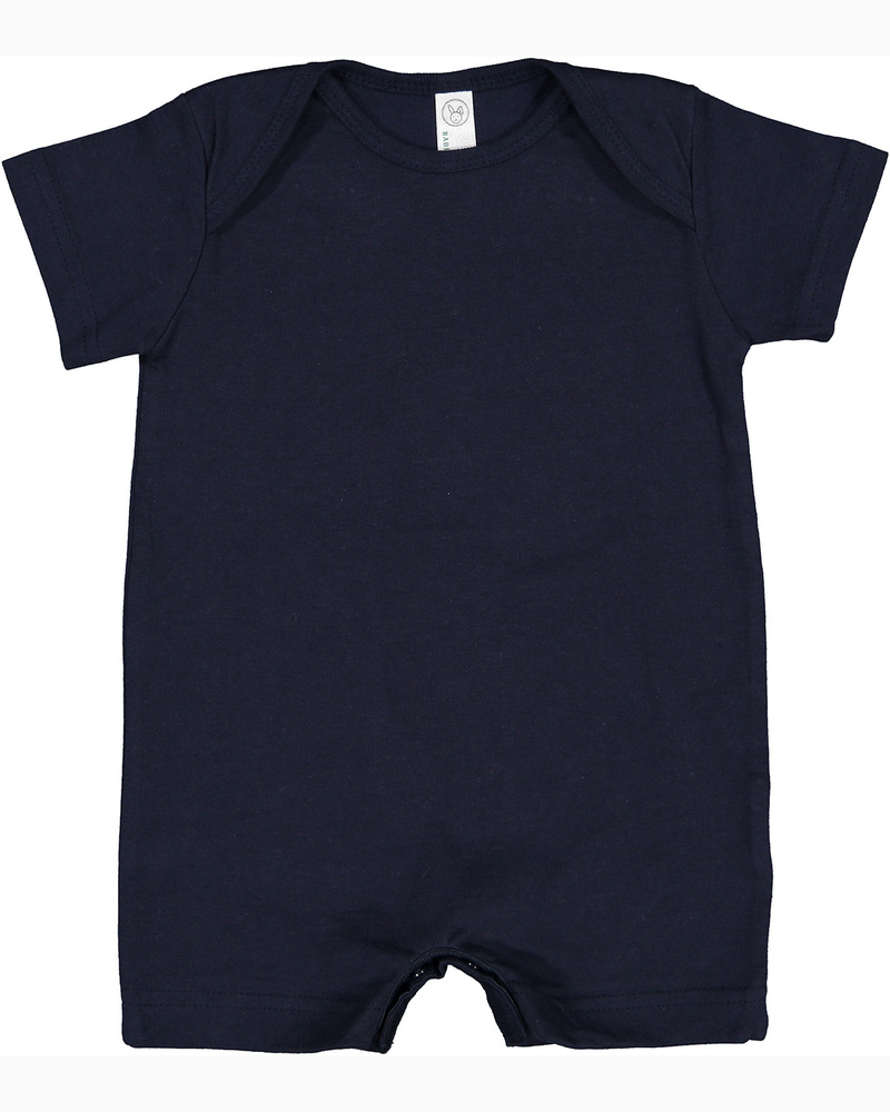 Rabbit Skins 4486 Infant Premium Jersey T-Romper Front Fullsize"