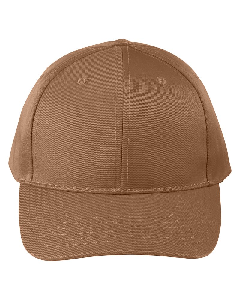 Big Accessories BX020SB Adult Structured Twill 6-Panel Snapback Cap Front Fullsize"