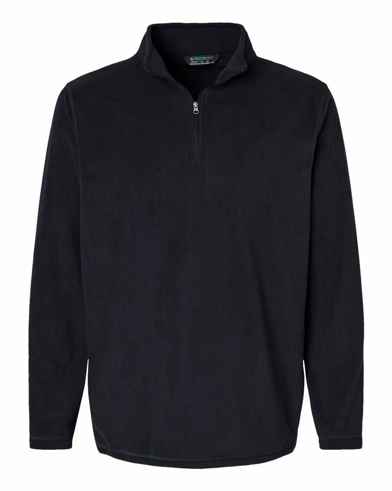 augusta sportswear 6863 unisex micro-lite fleece quarter-zip pullover Front Fullsize