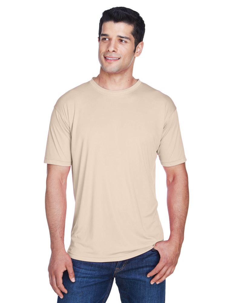 UltraClub 8420 Men's Cool & Dry Sport Performance Interlock T-Shirt Front Fullsize"