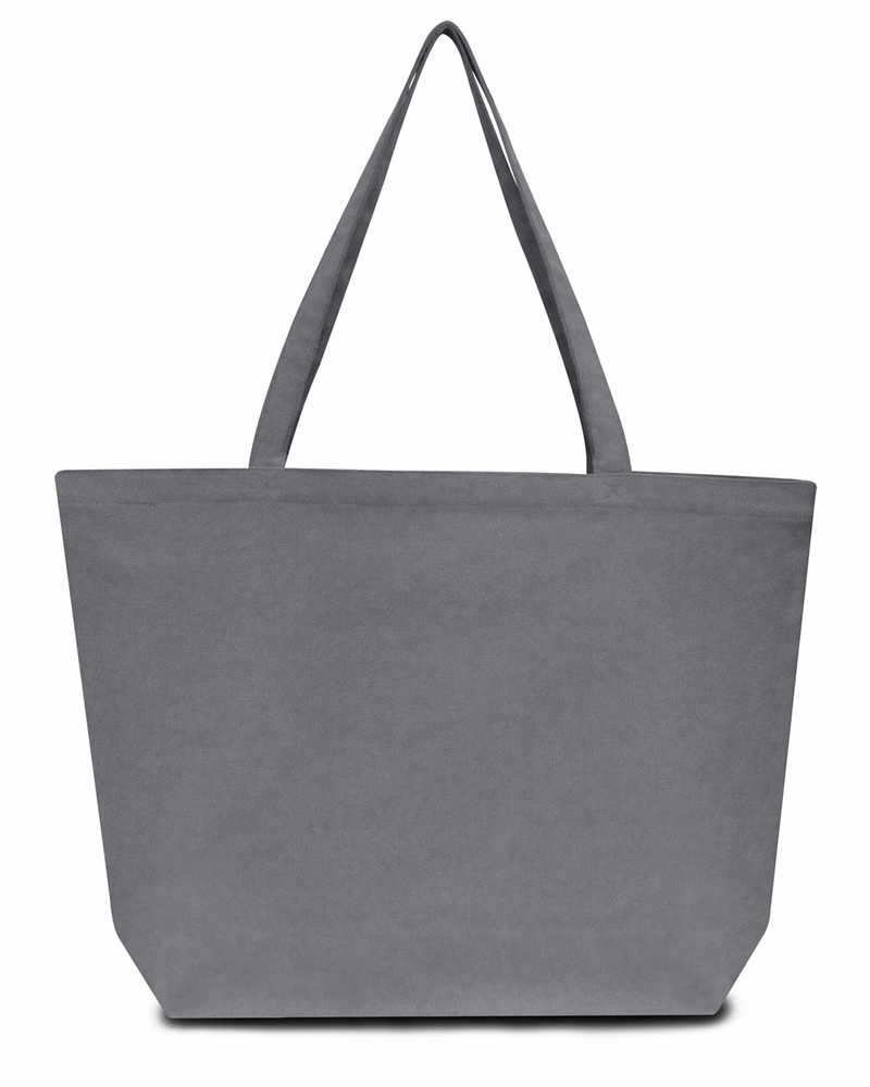 Liberty Bags LB8507 Seaside Cotton 12 oz. Pigment-Dyed Large Tote Front Fullsize"