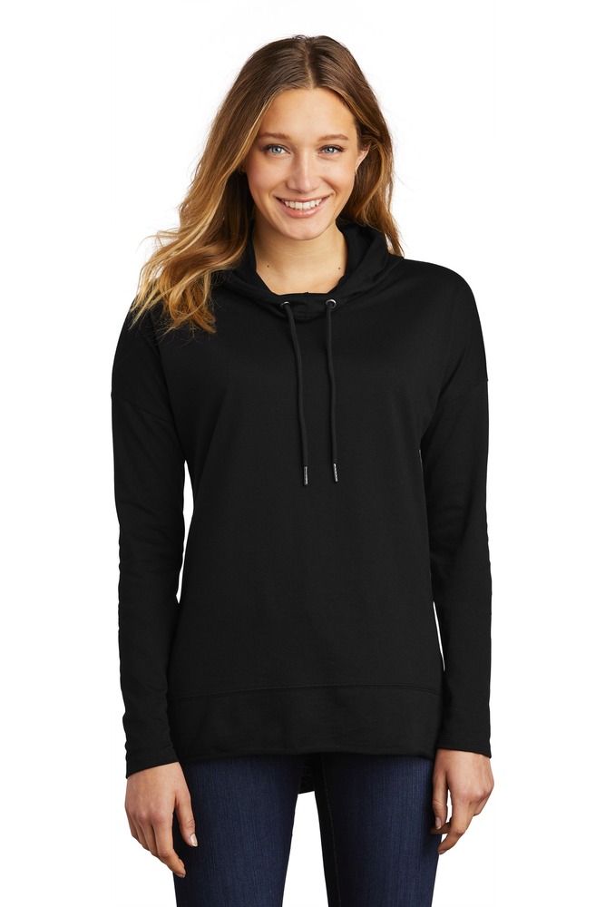 district dt671 women's featherweight french terry ™ hoodie Front Fullsize