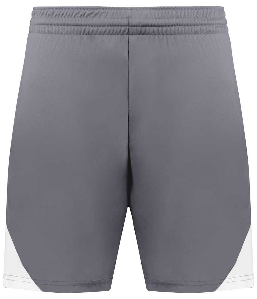 Augusta Sportswear 1736 Step-Back Modern Fit Basketball Shorts Front Fullsize"