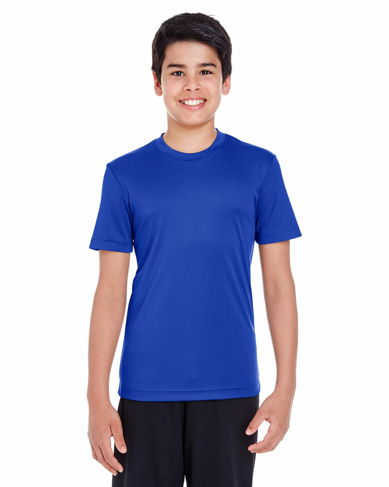 team 365 tt11y youth zone performance t-shirt Front Fullsize