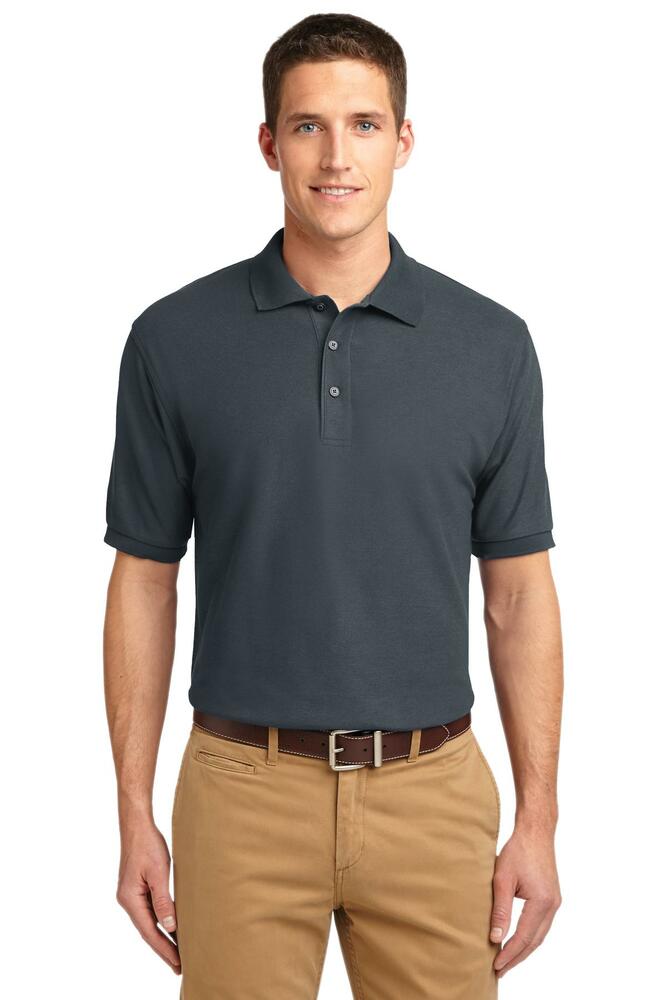 Port Authority K500 Silk Touch™ Polo Front Fullsize"