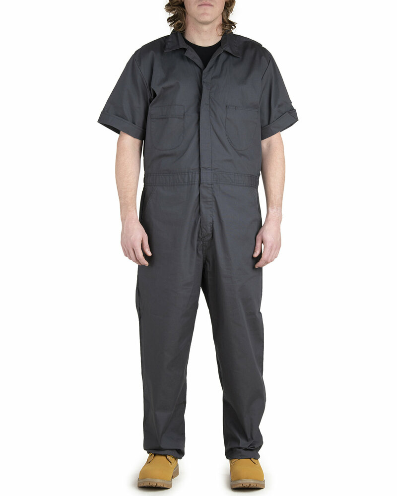 berne p700 men's axle short sleeve coverall Front Fullsize