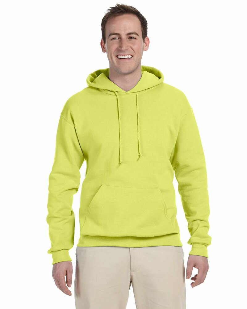 jerzees 996 adult nublend® fleece pullover hooded sweatshirt Front Fullsize