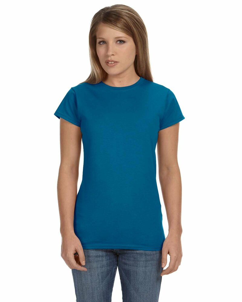 Gildan G640L Ladies' Softstyle® Fitted T-Shirt Front Fullsize"