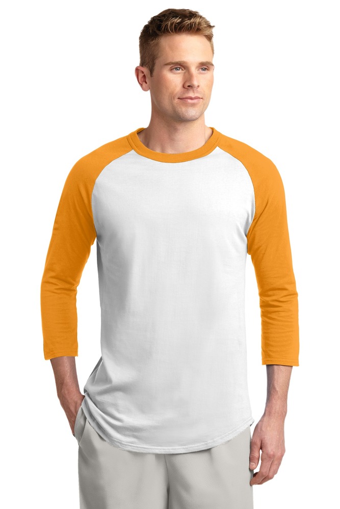 Sport-Tek T200 Colorblock Raglan Jersey Front Fullsize"