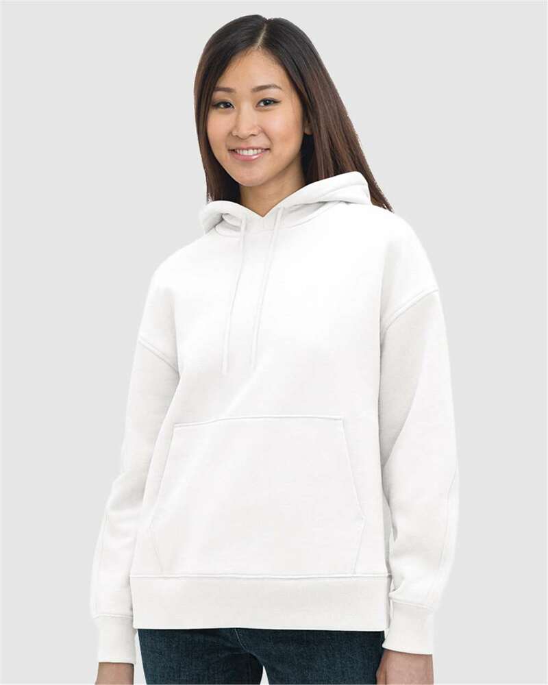 bayside 7760ba ladies' hooded pullover Front Fullsize