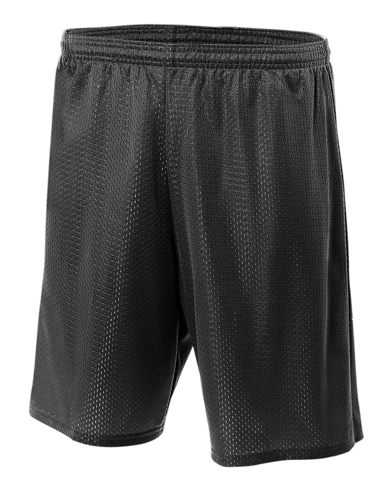 a4 n5296 adult nine inch inseam mesh short Front Fullsize