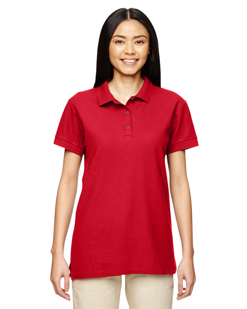 Gildan G828L Ladies 6.6-Ounce 100% Double Pique Cotton Sport Shirt Front Fullsize"