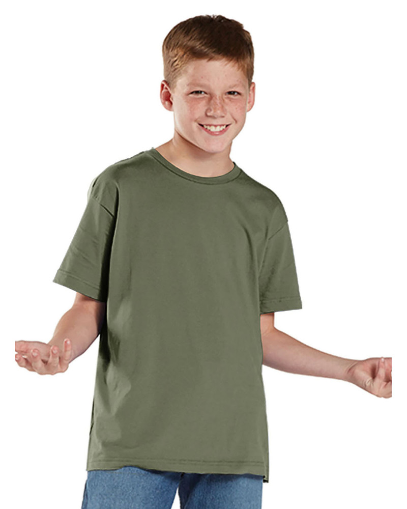 LAT 6101 Youth Fine Jersey T-Shirt Front Fullsize"