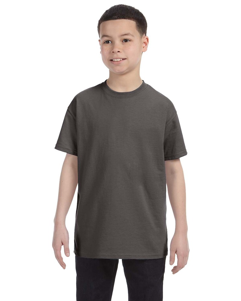 hanes 54500 youth authentic-t t-shirt Front Fullsize