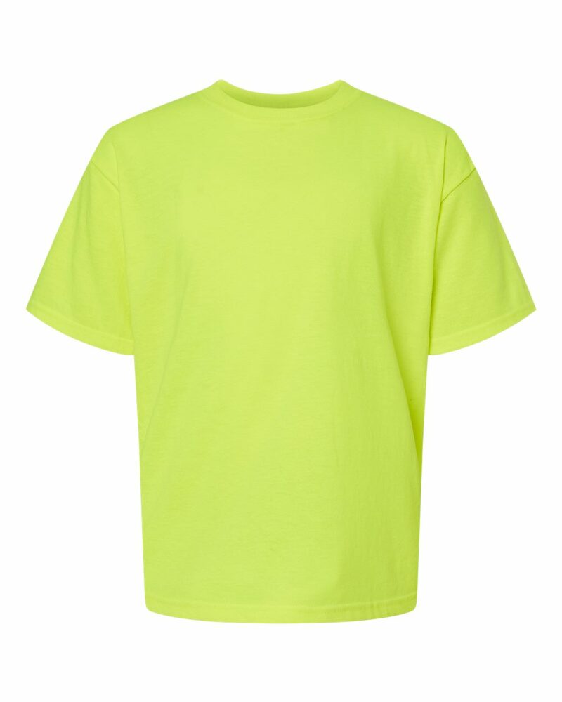 M&O MO4850 Youth Gold Soft Touch T-Shirt Front Fullsize"