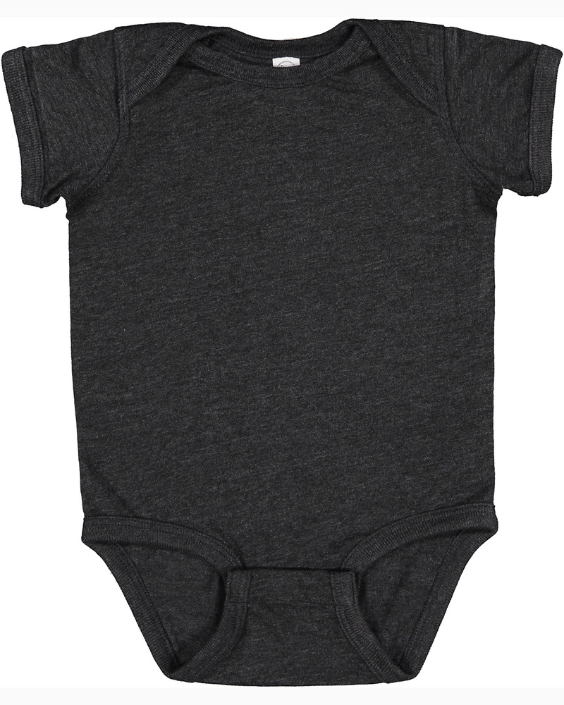 Rabbit Skins 4424 Infant Fine Jersey Bodysuit Front Fullsize"
