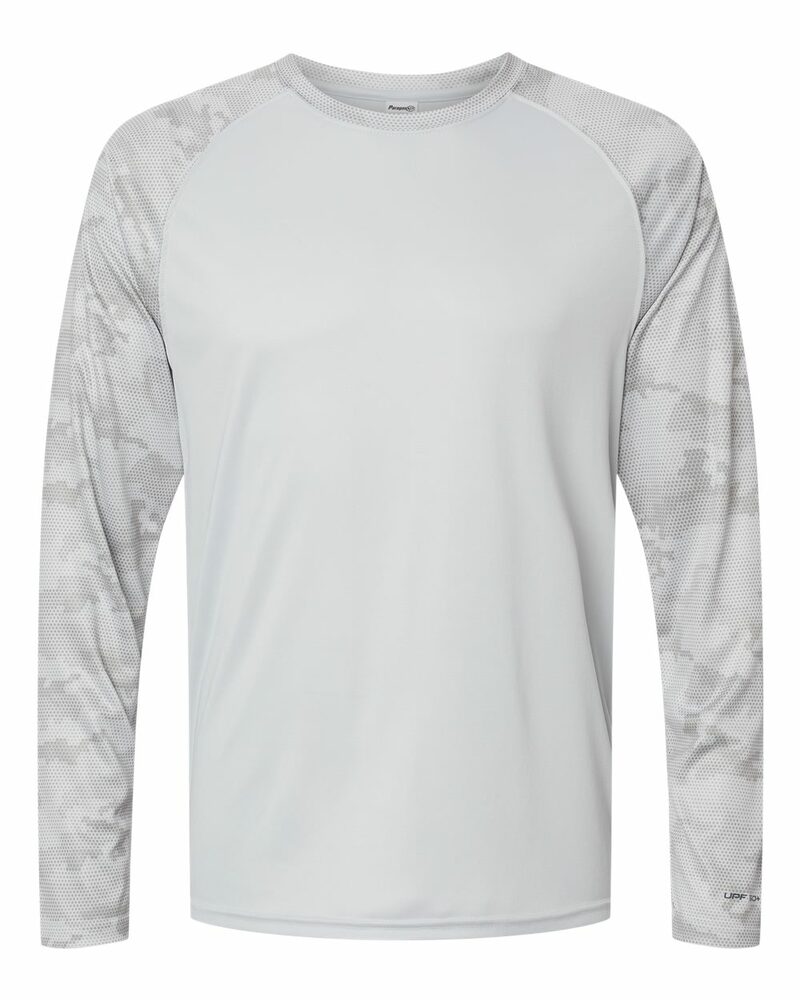 Paragon SM0216 Cayman Performance Camo Colorblock Long Sleeve T-Shirt Front Fullsize"