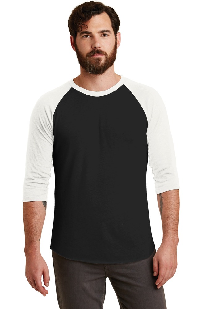 Alternative AA2089 Eco-Jersey ™ Baseball T-Shirt Front Fullsize"