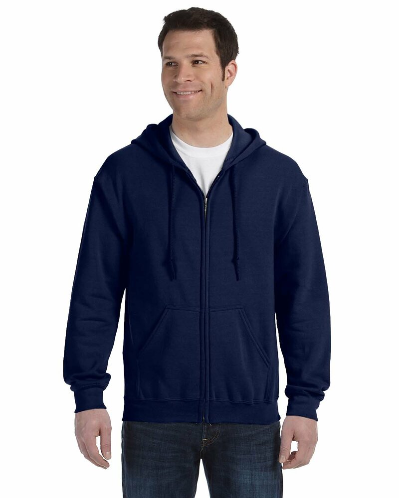 Gildan G186 Heavy Blend™ Full-Zip Hoodie Front Fullsize"