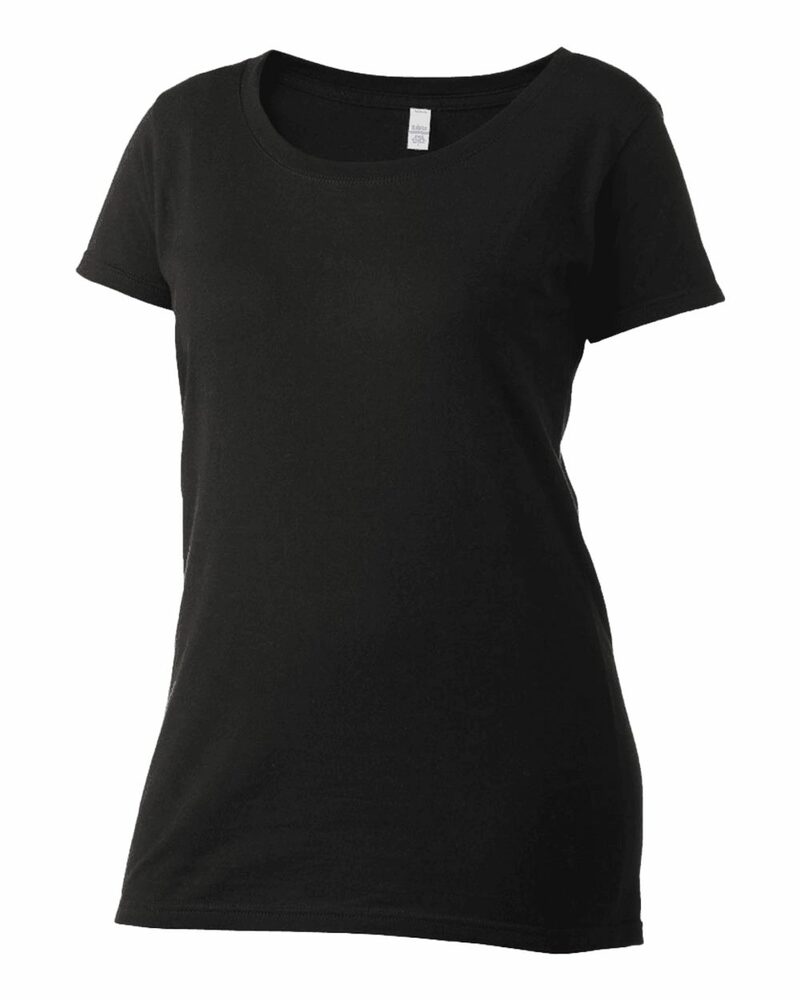 Tultex 0243TC Ladies' Scoop Blend Tee Front Fullsize"
