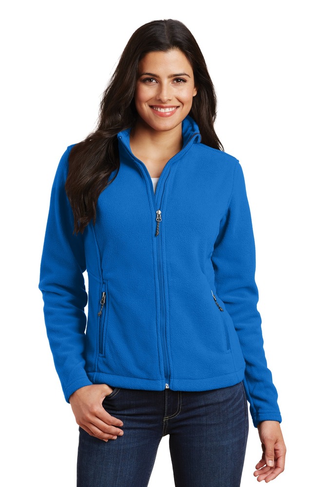 port authority l217 ladies value fleece jacket Front Fullsize