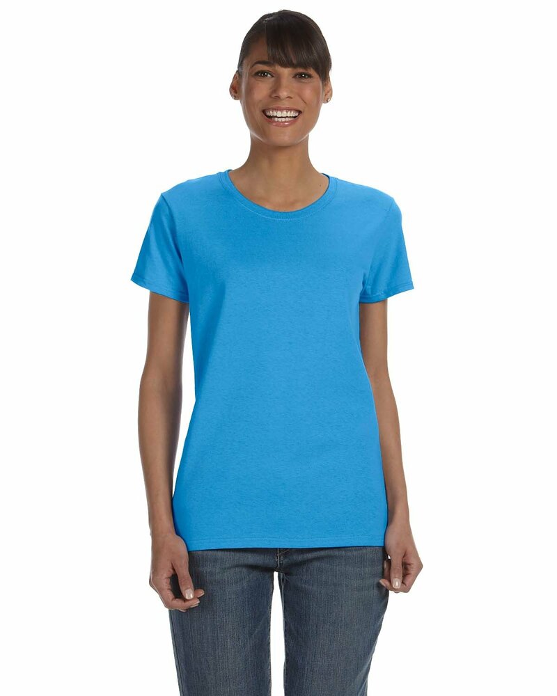 Gildan G500L Ladies' Heavy Cotton™ T-Shirt Front Fullsize"