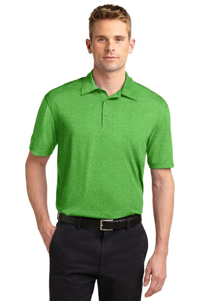Sport-Tek ST660 Heather Contender™ Polo Front Fullsize"