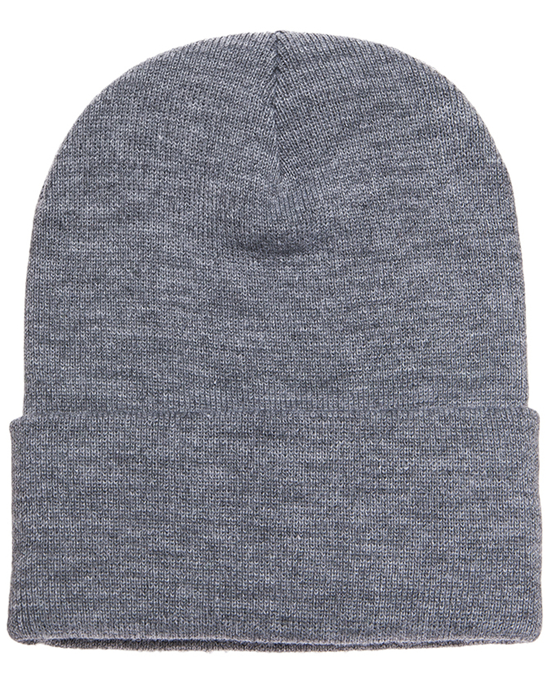 Yupoong 1501 Adult Cuffed Knit Beanie Front Fullsize"