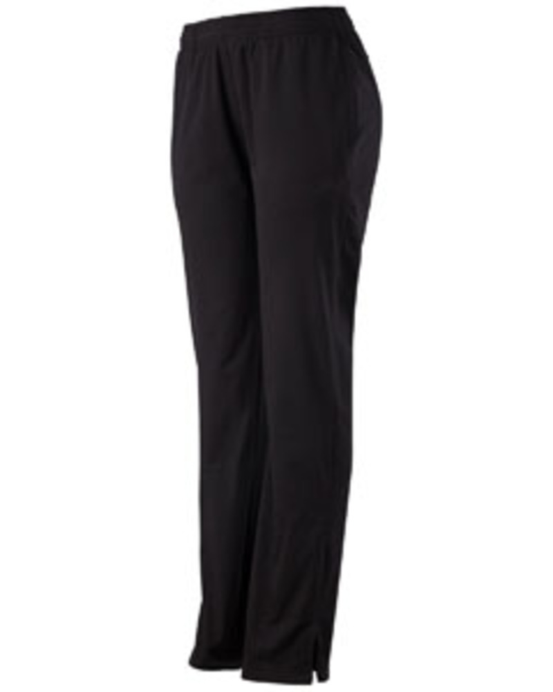 augusta sportswear 7728 ladies' solid brushed tricot pant Front Fullsize