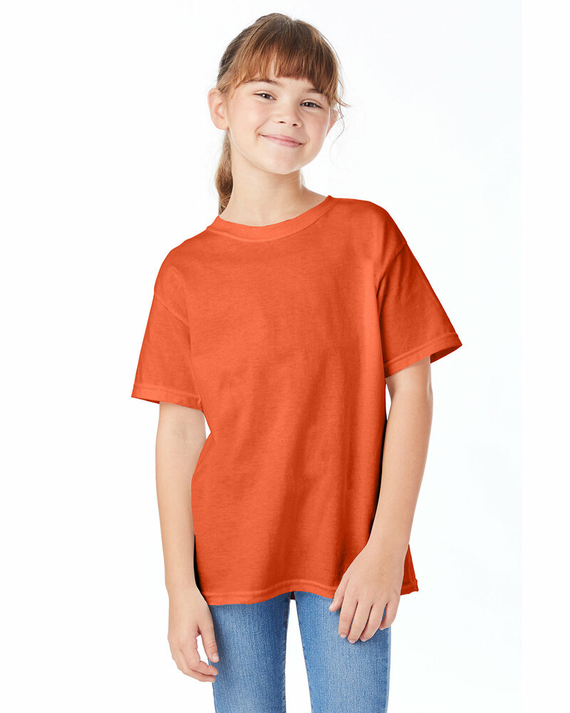 Hanes 5480 Youth Essential-T T-Shirt Front Fullsize"