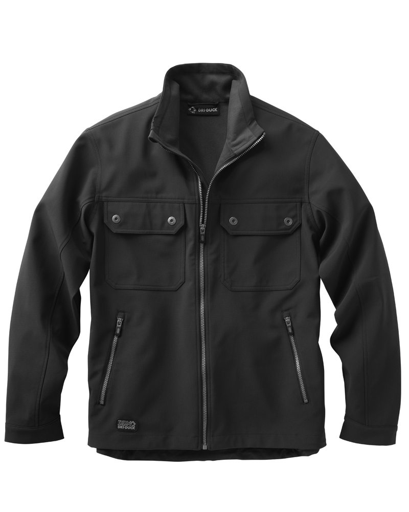 dri duck dd5360 men's elevation softshell jacket Front Fullsize