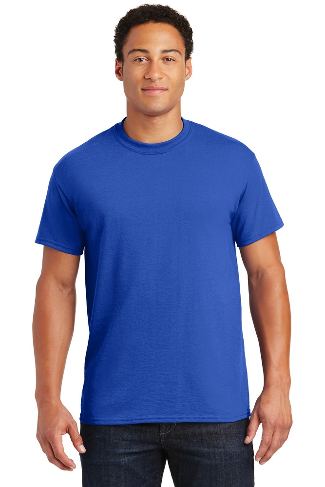 gildan g800 adult 50/50 t-shirt Front Fullsize