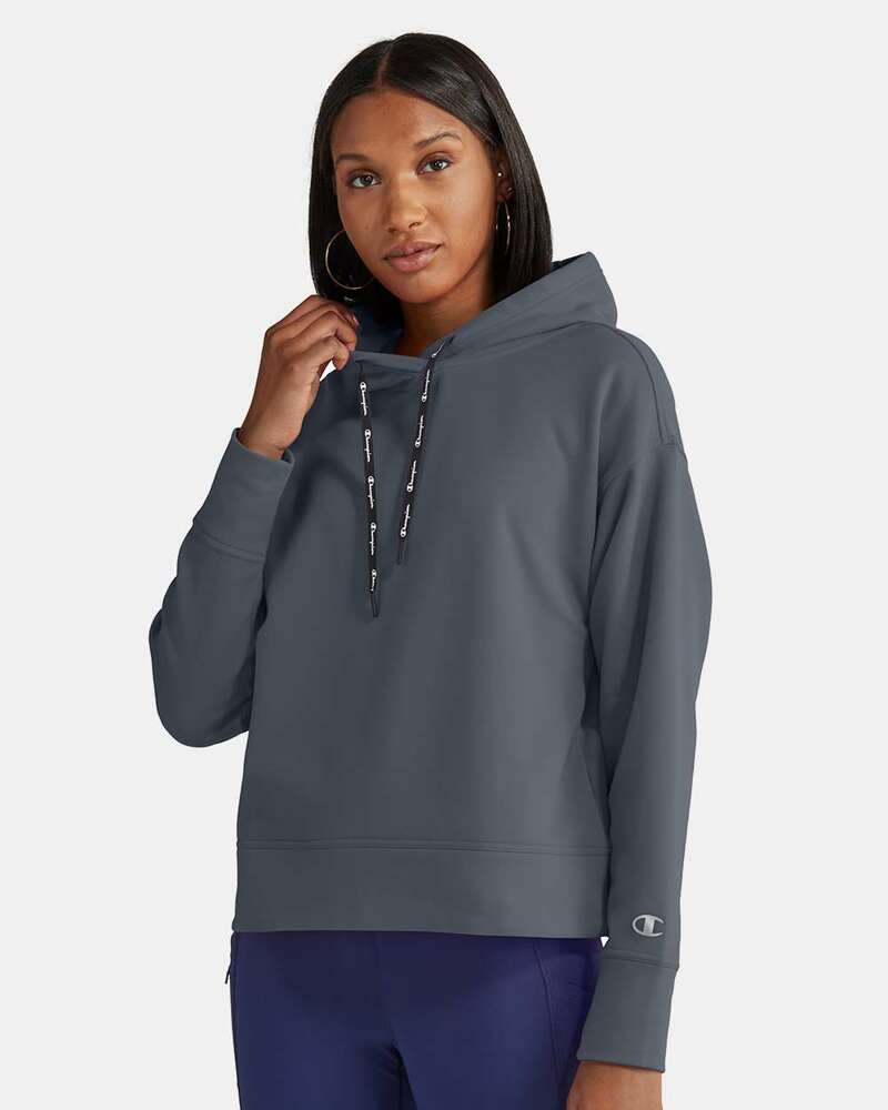 champion chp100 ladies' gameday hooded sweatshirt Front Fullsize