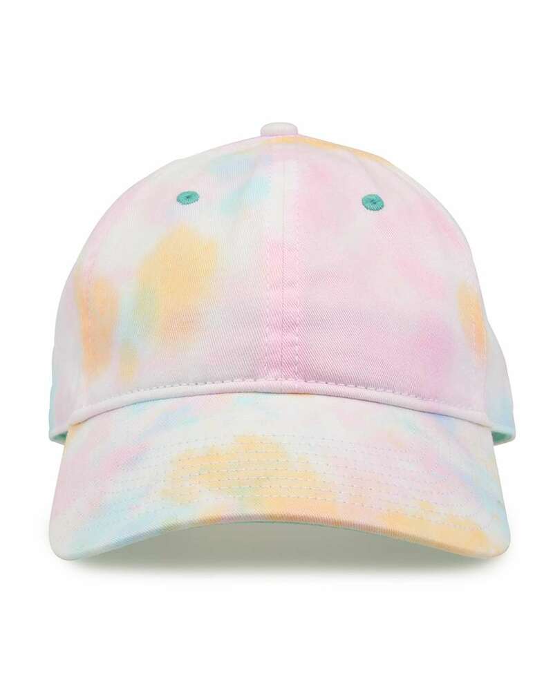 the game gb482 asbury tie-dyed twill cap Front Fullsize